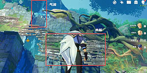 原神林中废墟爬不上去怎么解决