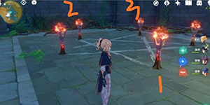 原神天遒谷点火把顺序第三层怎么点