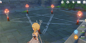 原神天遒谷点火把顺序第二层怎么点