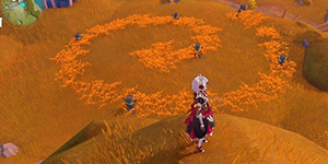 原神花丛岩柱怎么解密