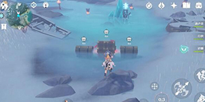 原神雪山山脚海边怎么解密