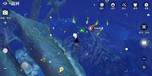 天谕手游水母之梦幽光鲸落在哪