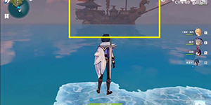 原神怎么去孤云阁的船上