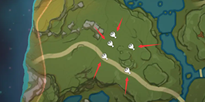 原神山雨欲来风满楼矿车位置在哪