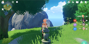 原神望风角悬崖边小精灵在哪