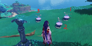 原神曚云神社雷指针怎么解密