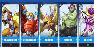 数码宝贝新世纪火队怎么搭配