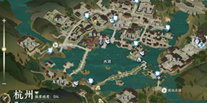 逆水寒手游杭州宝箱位置在哪