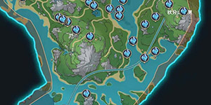 原神水神瞳位置一览