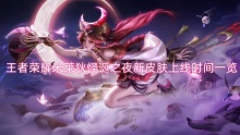 王者荣耀米莱狄怪诞之夜新皮肤上线时间一览